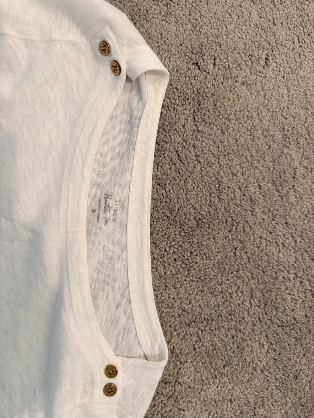 2 J.Crew tops-Black & White Long Sleeve Tee Bundle - Picture 2 of 3